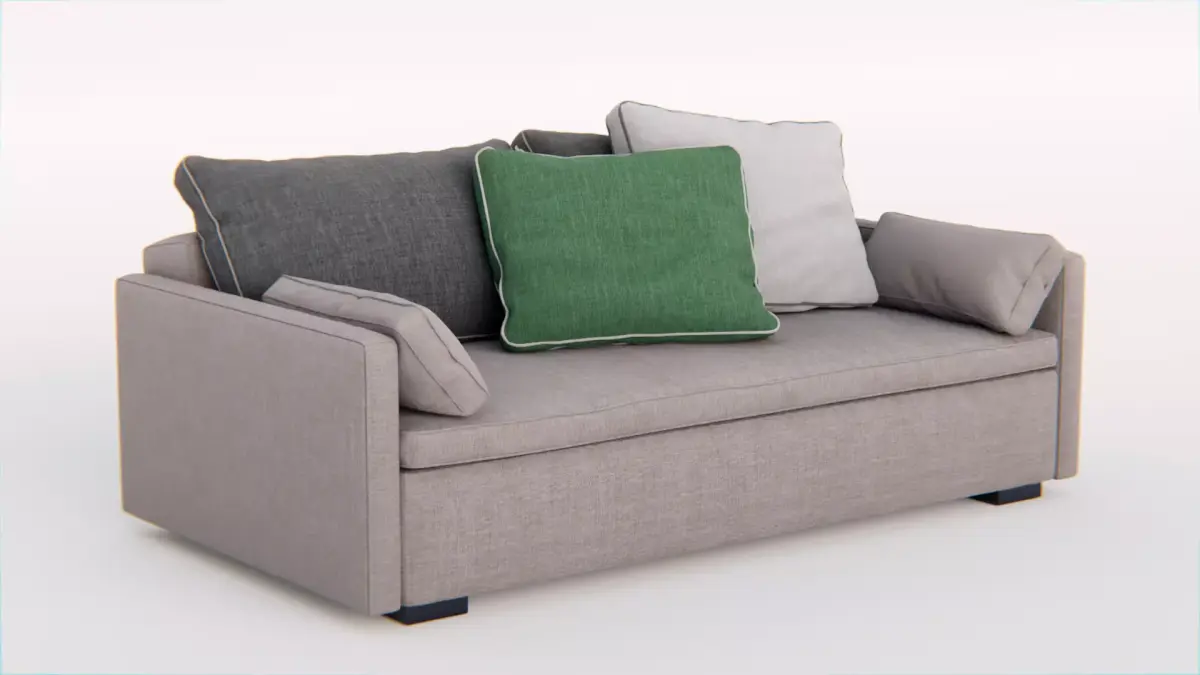 Decent Modular Sofa  Free 3D model