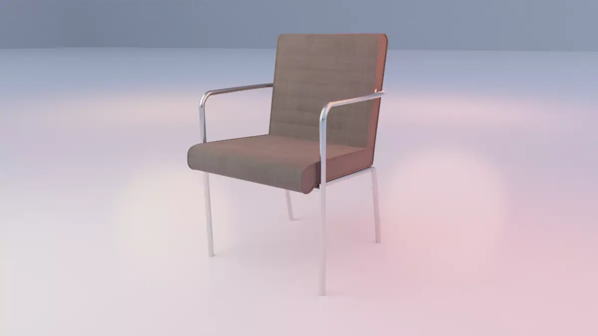 Modern Chair Free low-poly 3D model get
