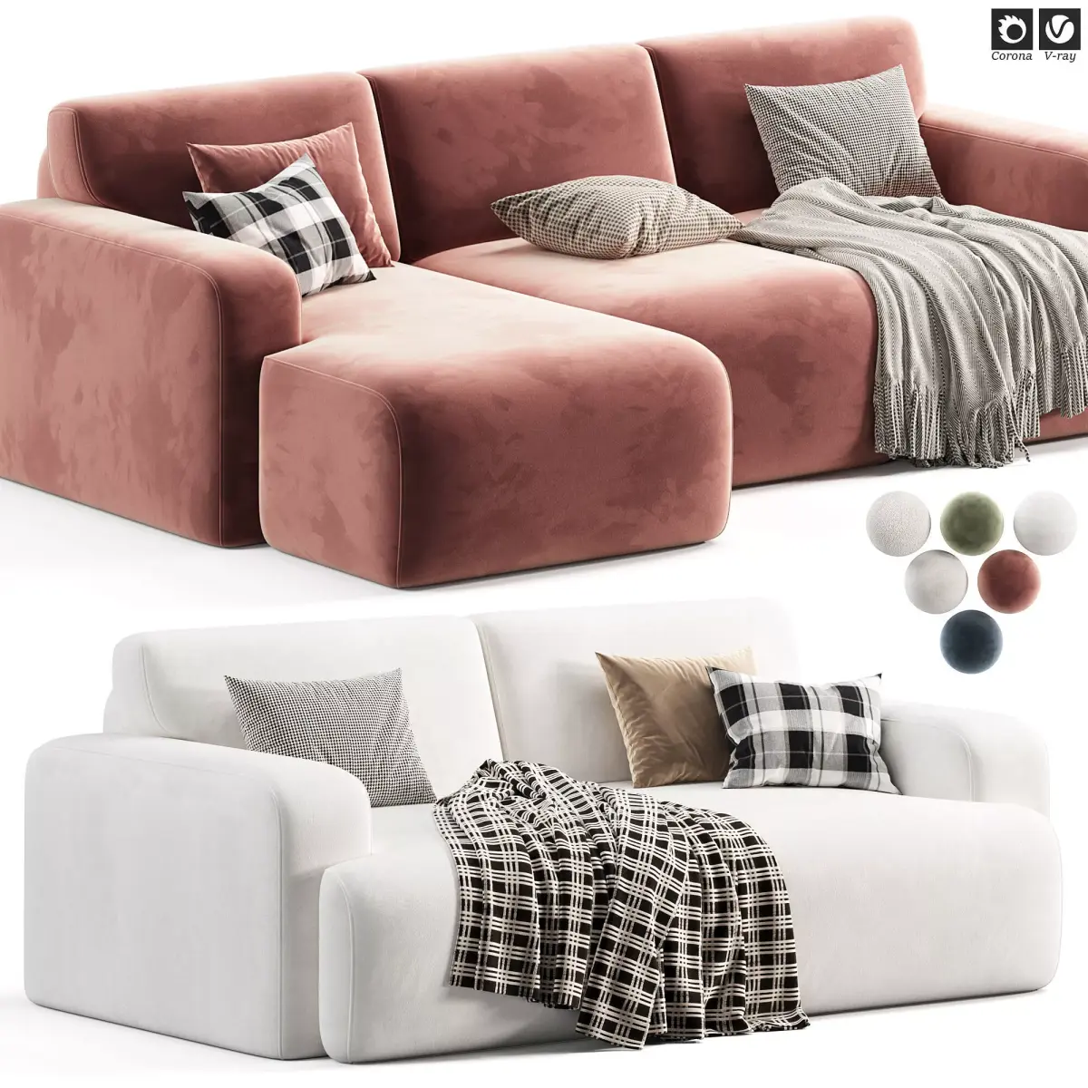 Bonent Sofa by Divan 3D model