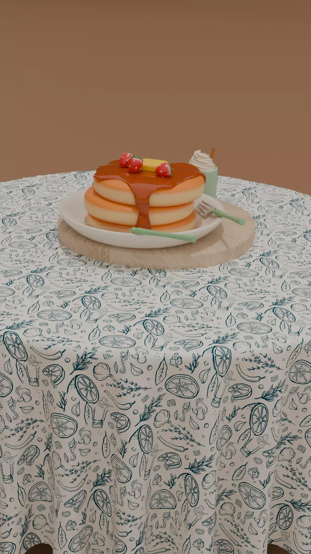 mes panquecas Free 3D model