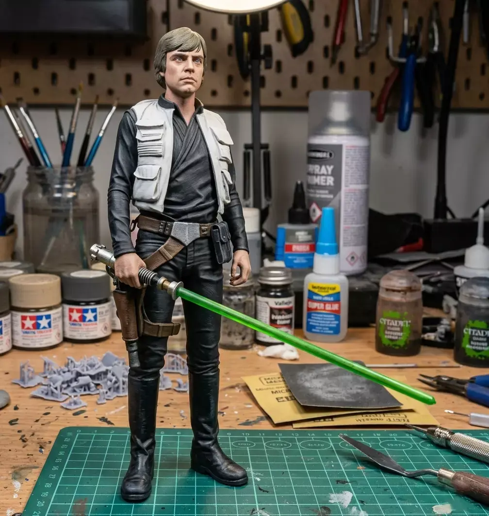 Luke Skywalker - Shadows of the Empire 3D print model