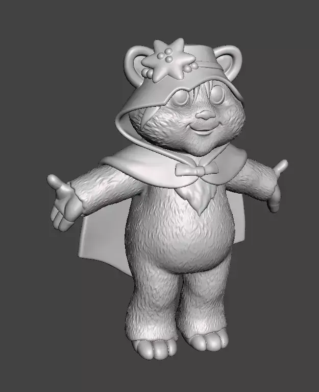 STL File 3D Ewoks Malani 3D Print Model 3D OBJ 3D print model 3D print model