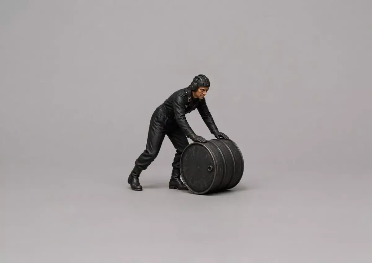 Fuel Barrel Crewman 3D print model