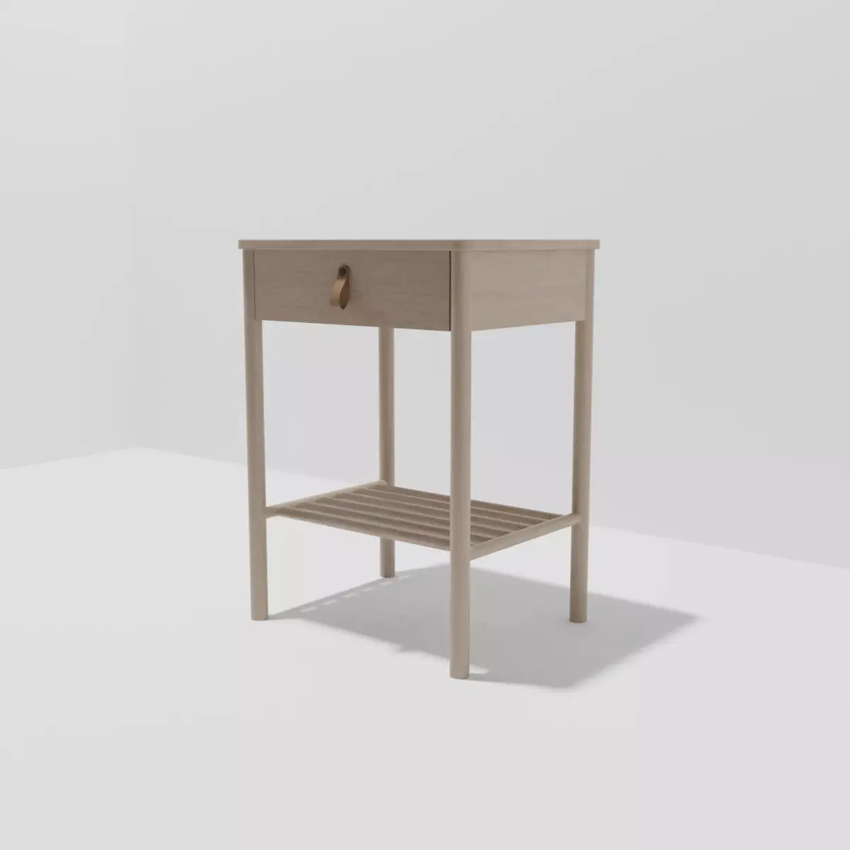 BJORKSNAS Nightstand IKEA Free 3D model