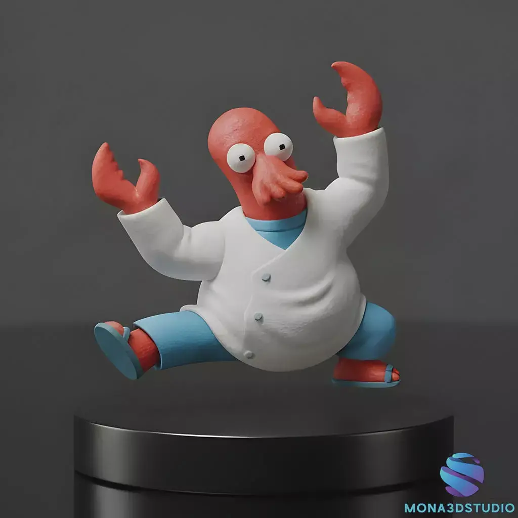 Dr Zoidberg - stl Pre-supported  3D print model