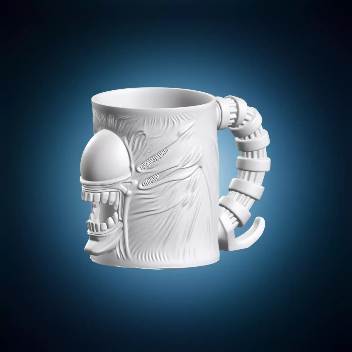 Alien Xenomorph Mug 3D print model