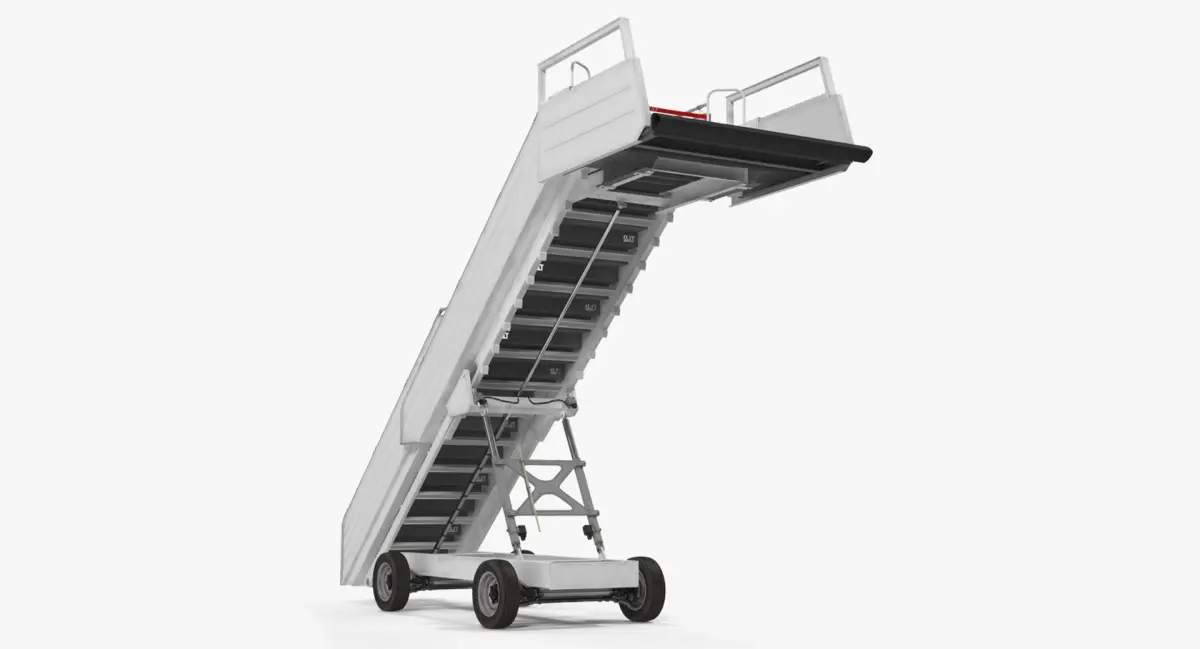 Passenger Steps 2 3D model