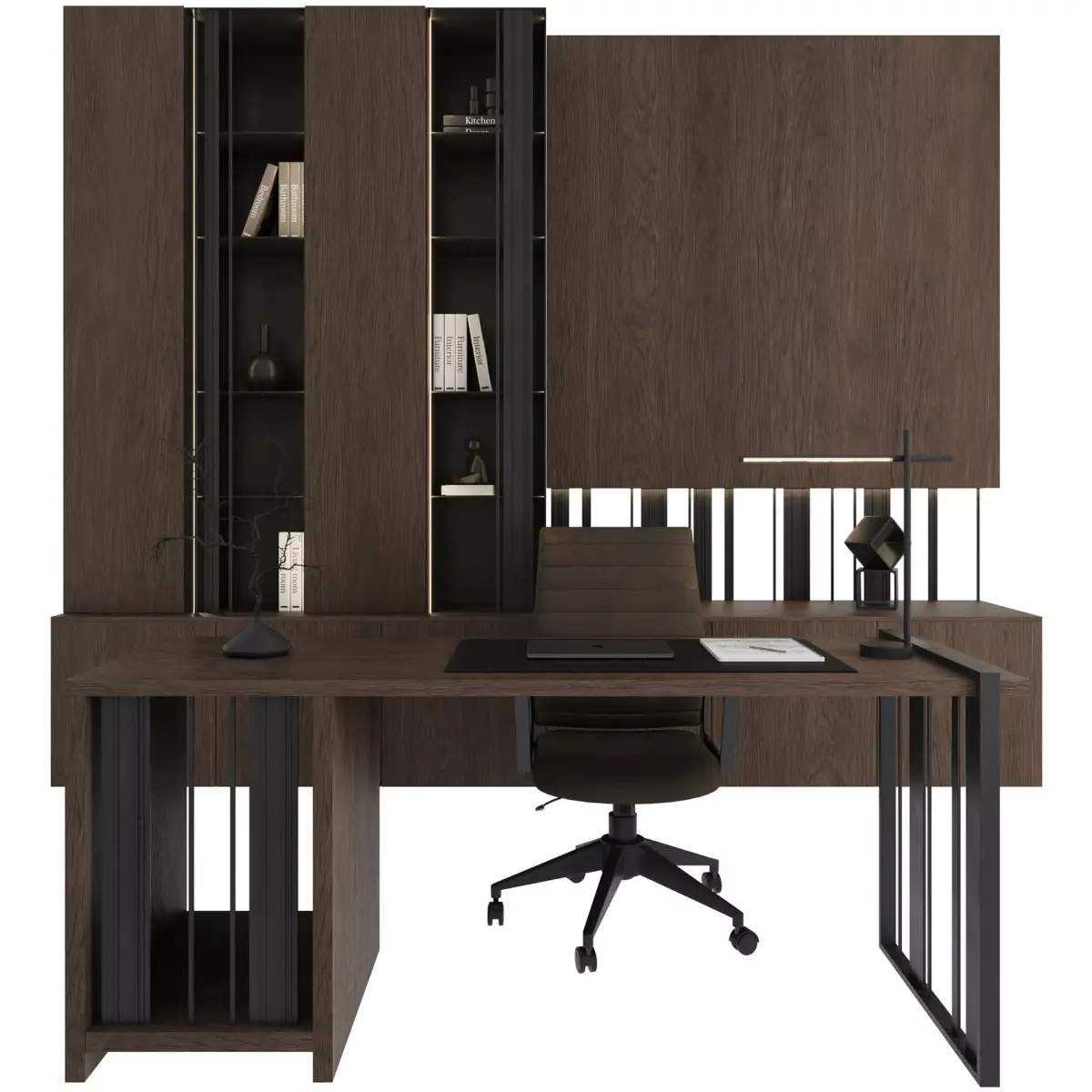 Workplace 002 3D model purchase