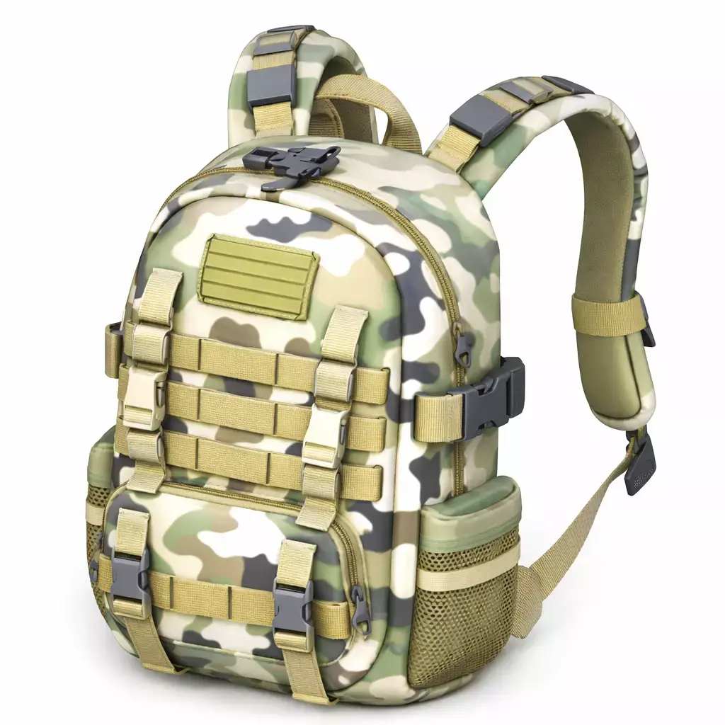 Military Tactical Backpack Gear Bag 04 3D model