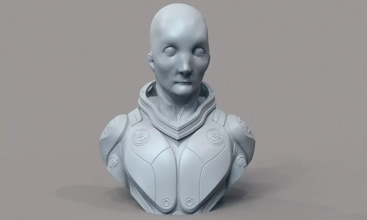 Alien Dude 3D print model