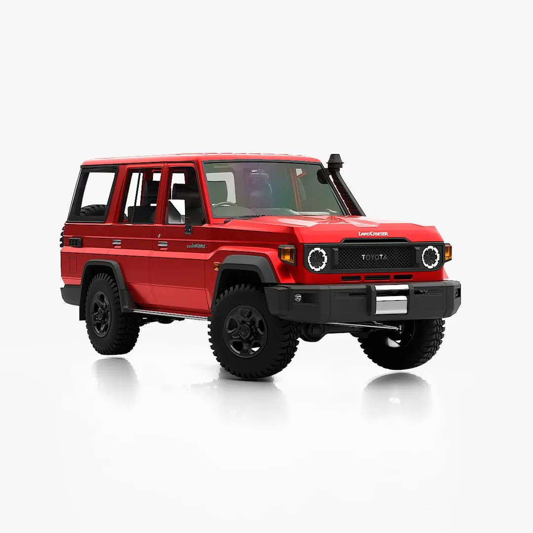 2024 Toyota Land Cruiser LC76 3D model