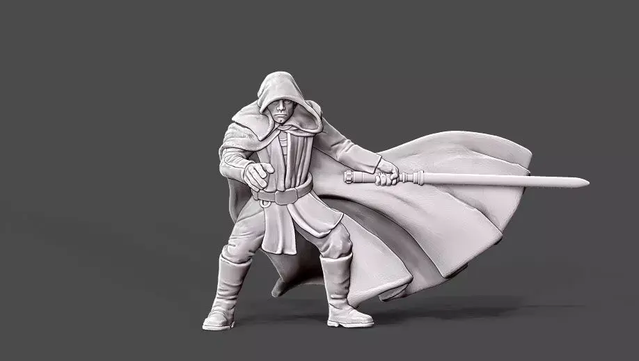 Light adept - 35mm scale 3D print model