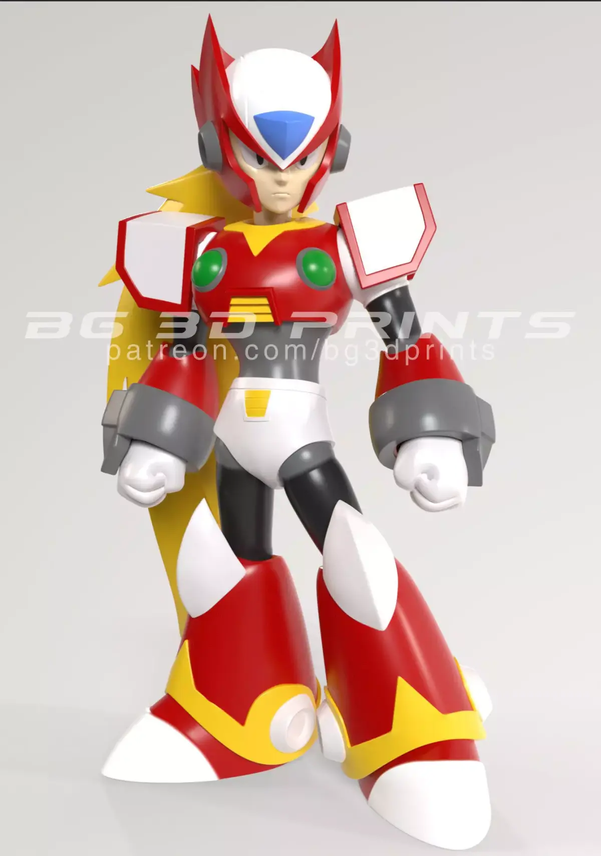 Zero from Megaman X 3D print model purchase