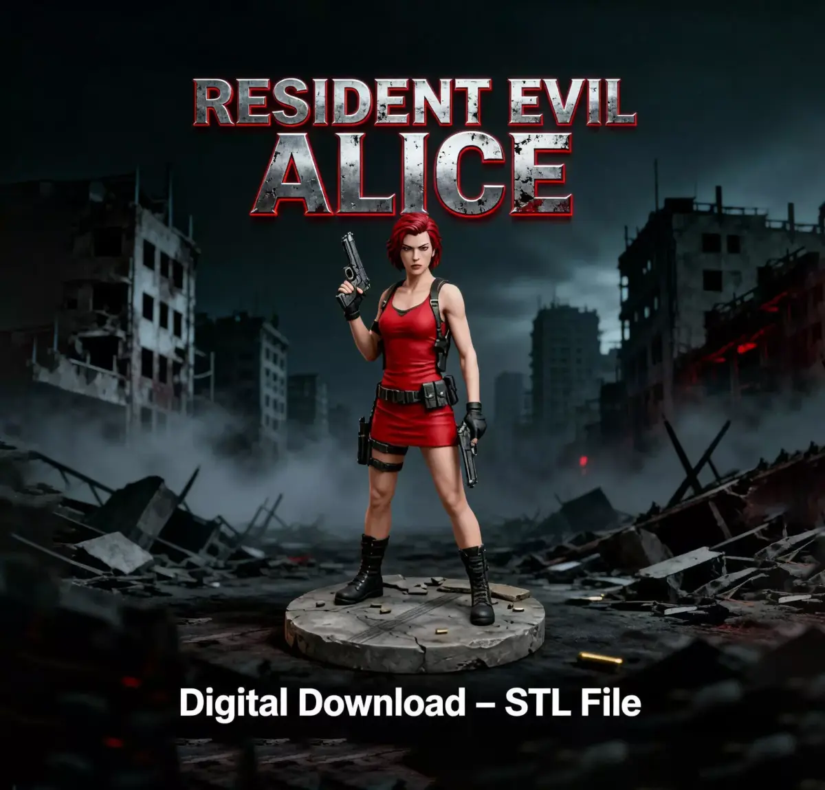 ALICE - Resident Evil 3D print model