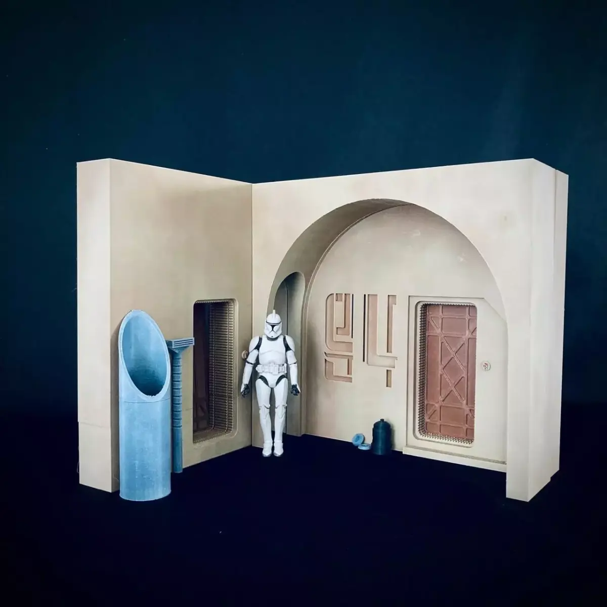 Docking Bay 94 Entrance Diorama 2 3D print model
