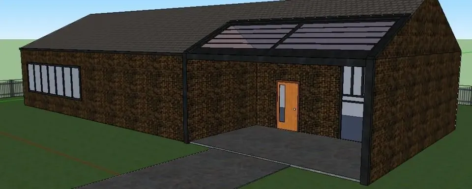 modern house Free 3D model 13
