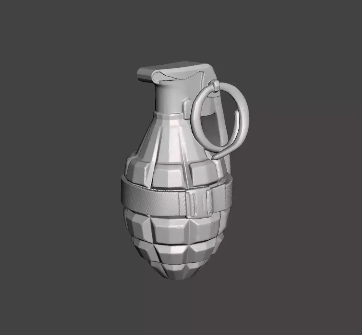 grenade 3d model for 3d printing 3D print model