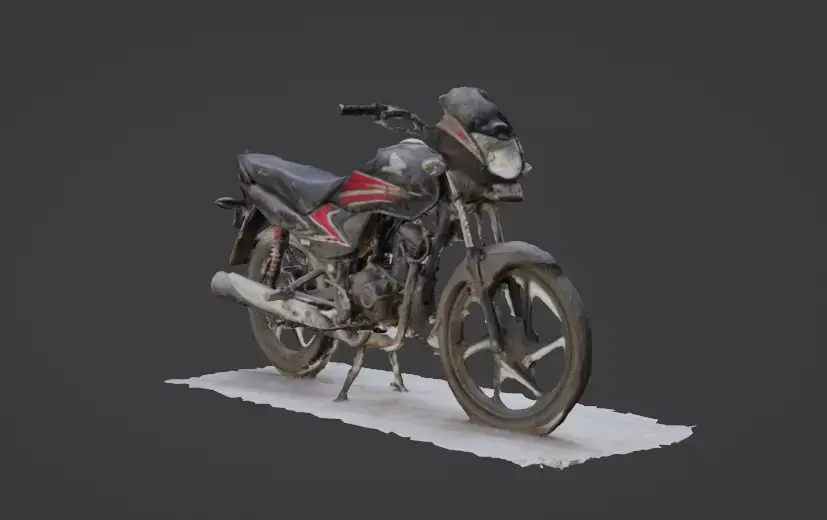 Bike 3d scan 3D model