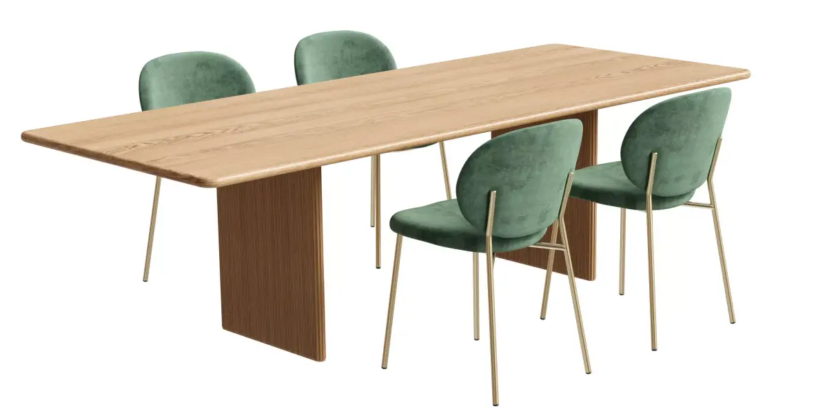 Dining Table - Chairs Furniture 3D model