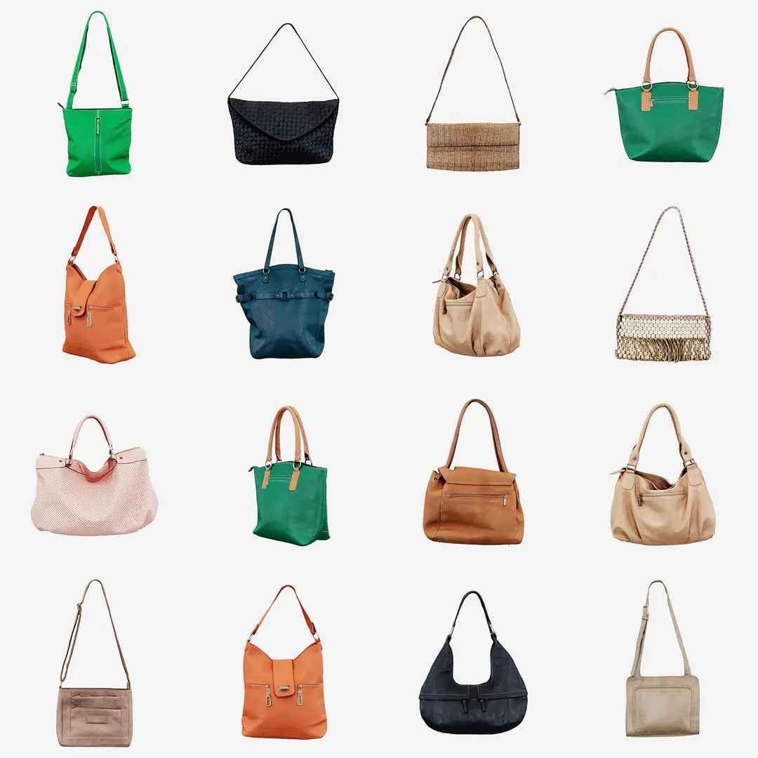 12 Handbags 3D model