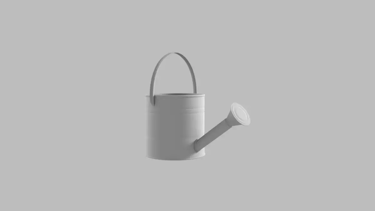 Watering Can Free 3D model buy