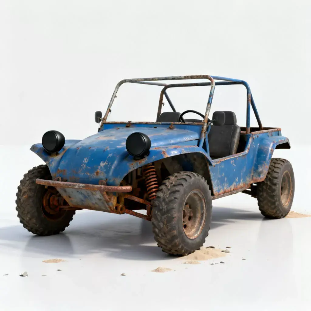 Desert-Scrapper Dune Buggy 3D Model Low-poly 3D model