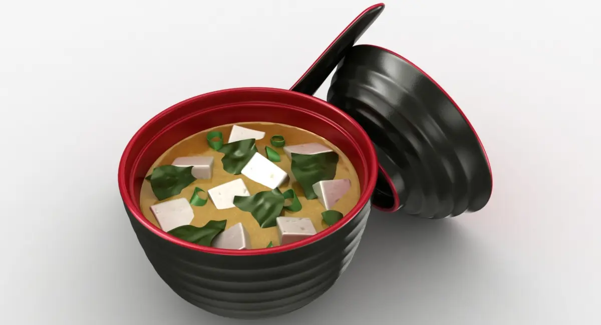 Miso Soup 3D model
