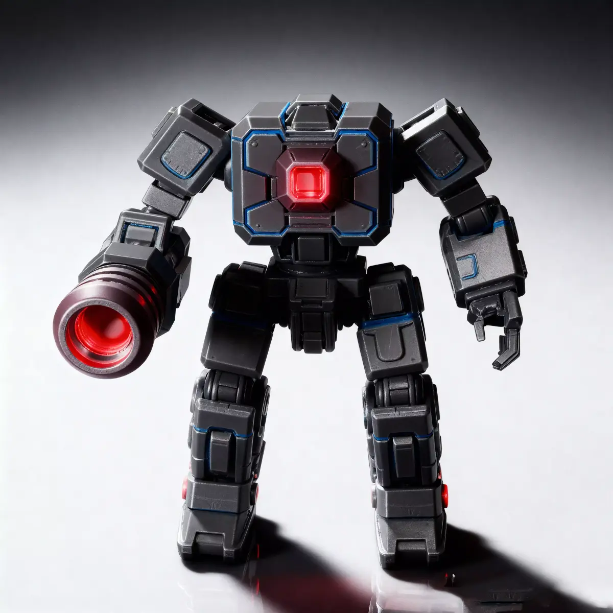 Jet Arm Robot Futuristic 3D Model  Sci Fi Printable Design 3D print model