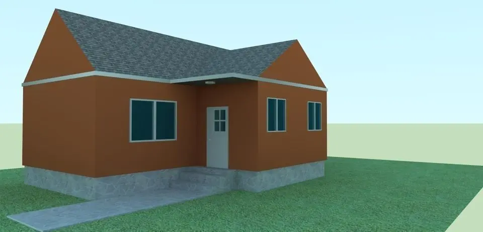 Casa house Free 3D model