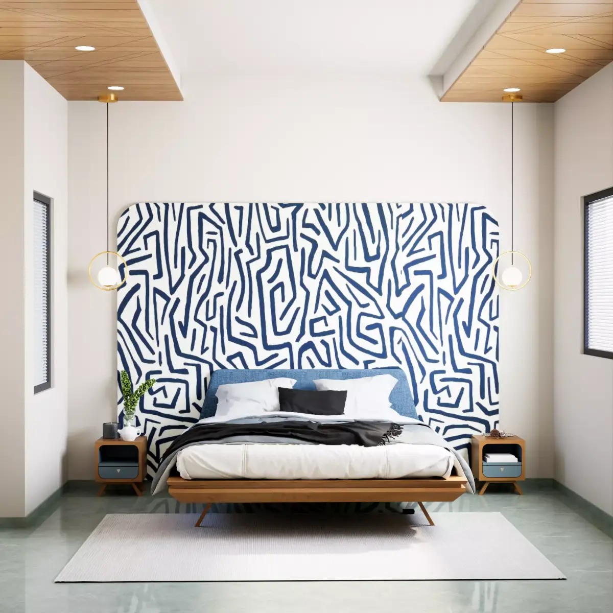 Modern Bedrooms interiors Free 3D model