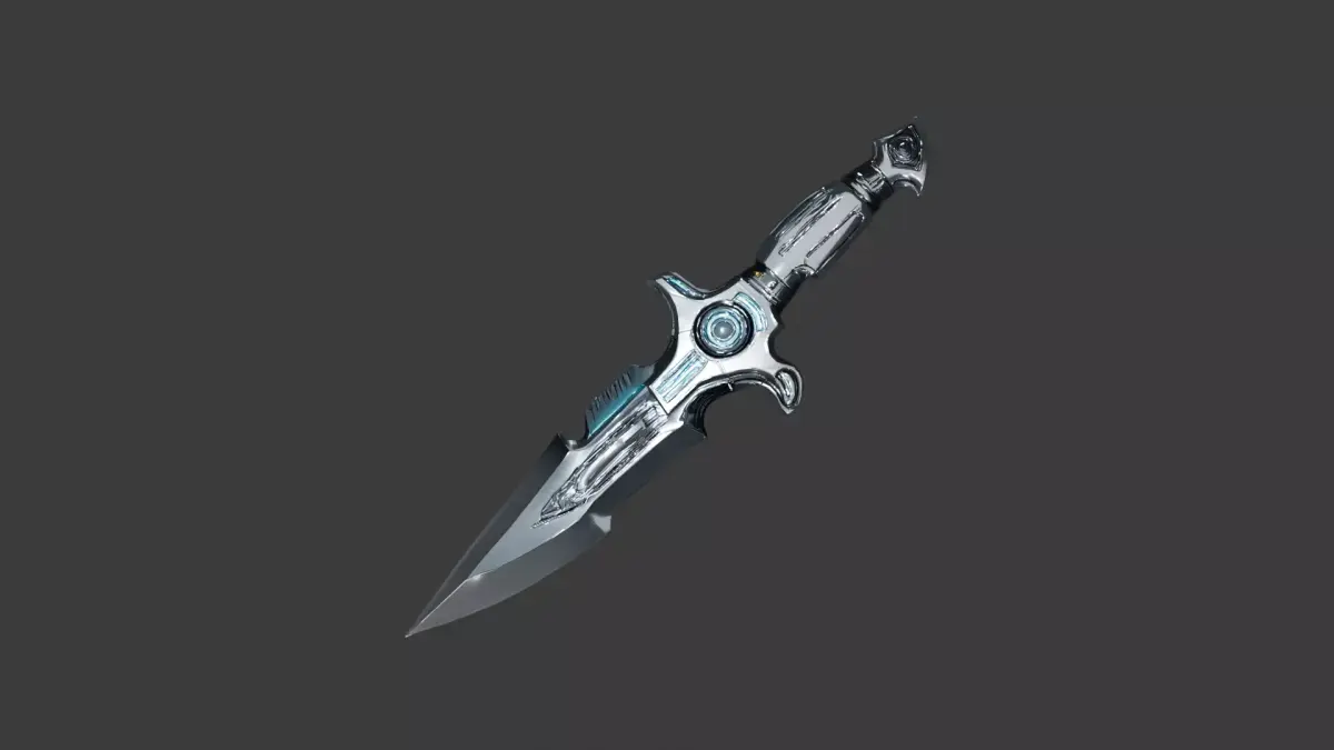 Futuristic Dagger 3D model