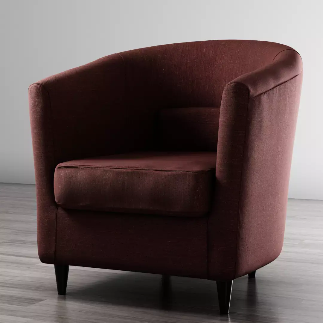 Tulsa armchair Free 3D model