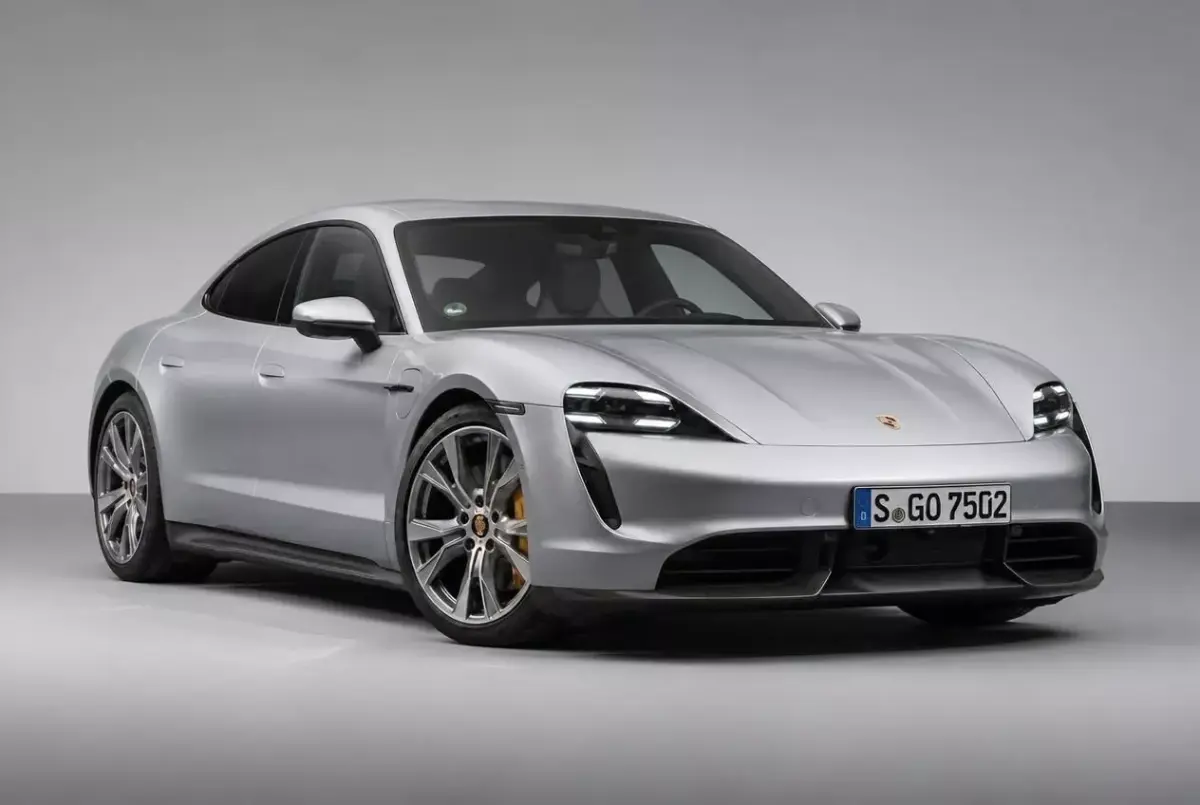 Porsche Taycan Turbo S Luxury Electric Sports Car 3D model