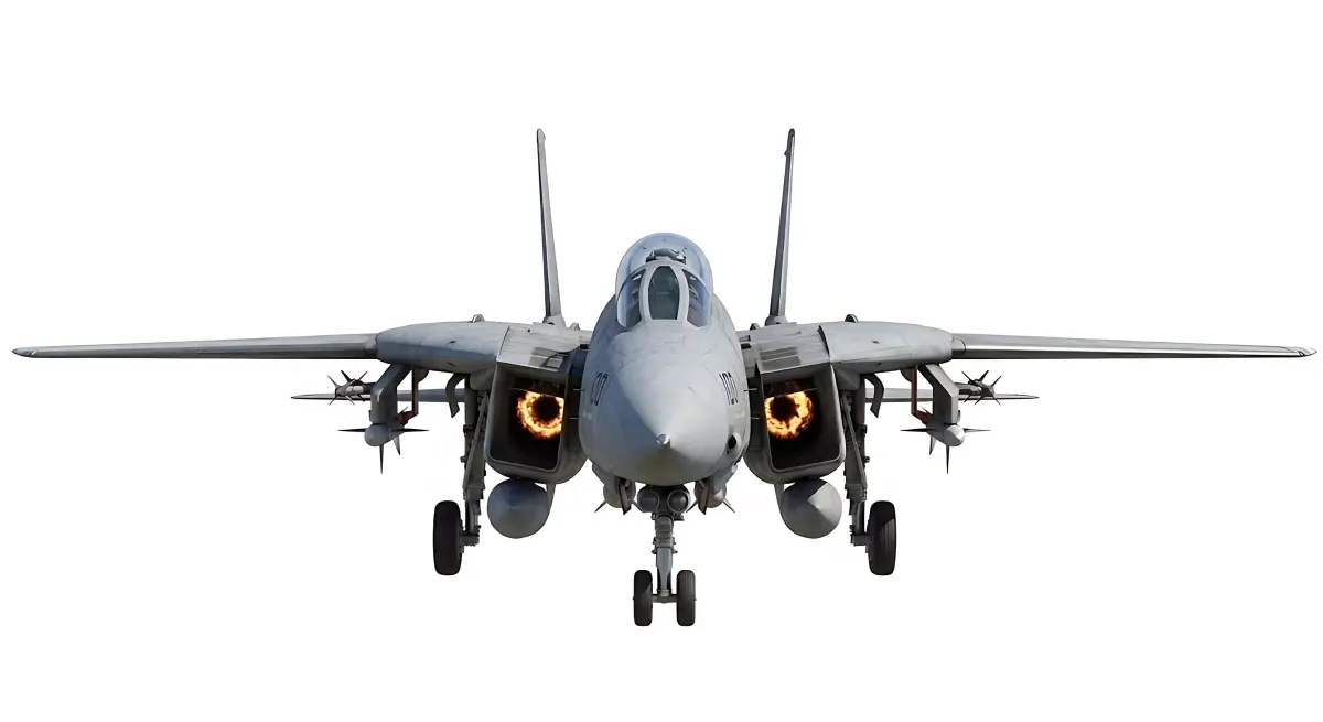 F-14 Tomcat Fighter Jet Modern Military Aircraft STL Model 3D print model purchase