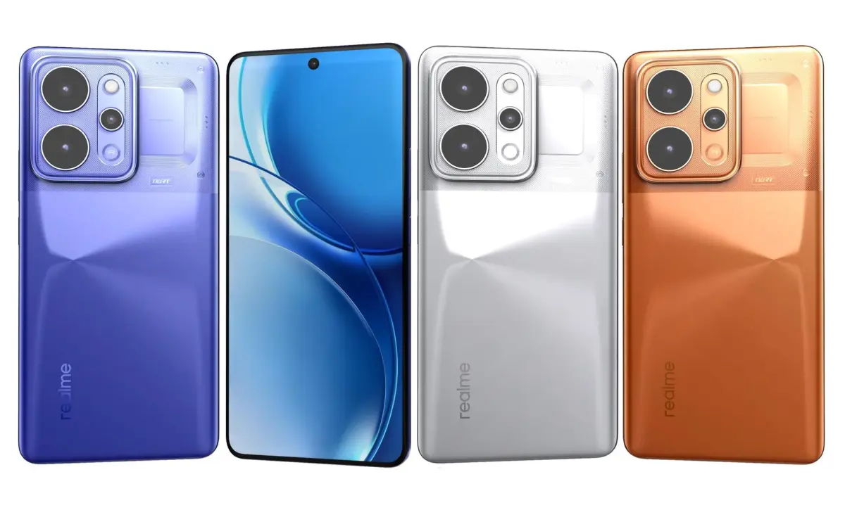 Realme P4 Power 5G All Colors 3D model