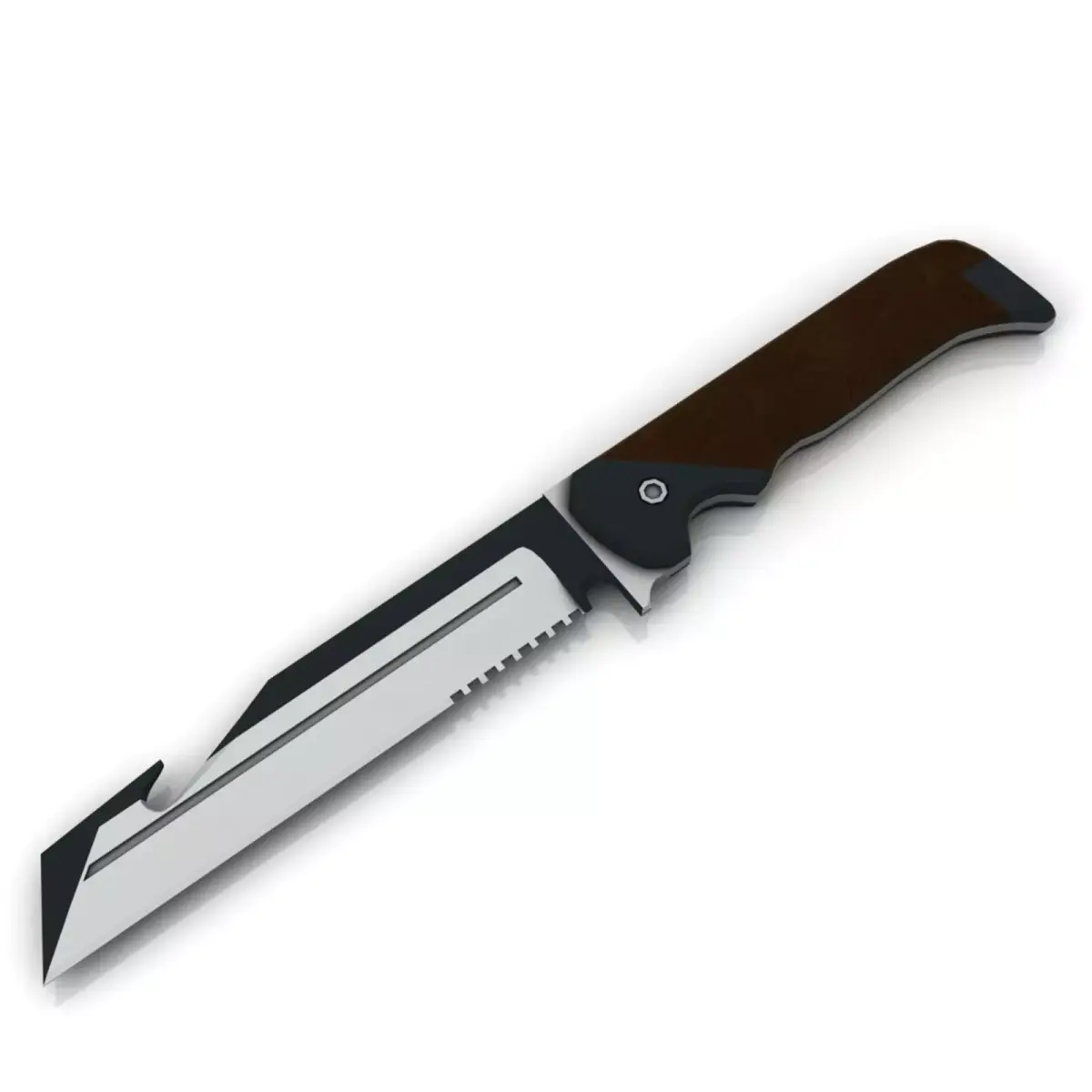 ACB-90 Advanced Combat Blade Low-poly 3D model