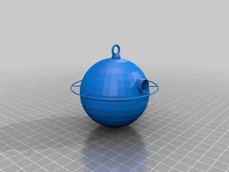 Planet Birdhouse Free 3D print model
