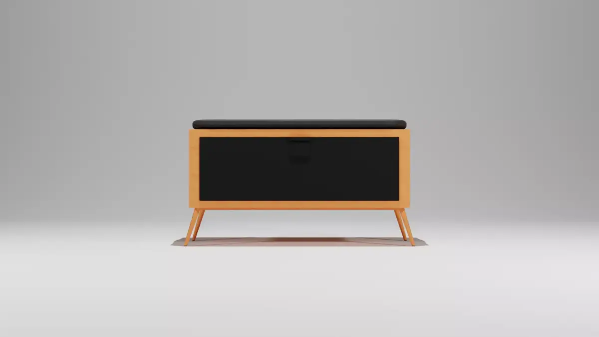 Modern Shoe Rack 3D Model - Perfect for Home and Office Renders Free 3D model