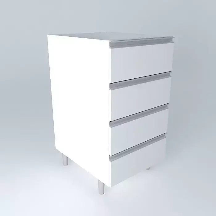 Desk drawers Free 3D model