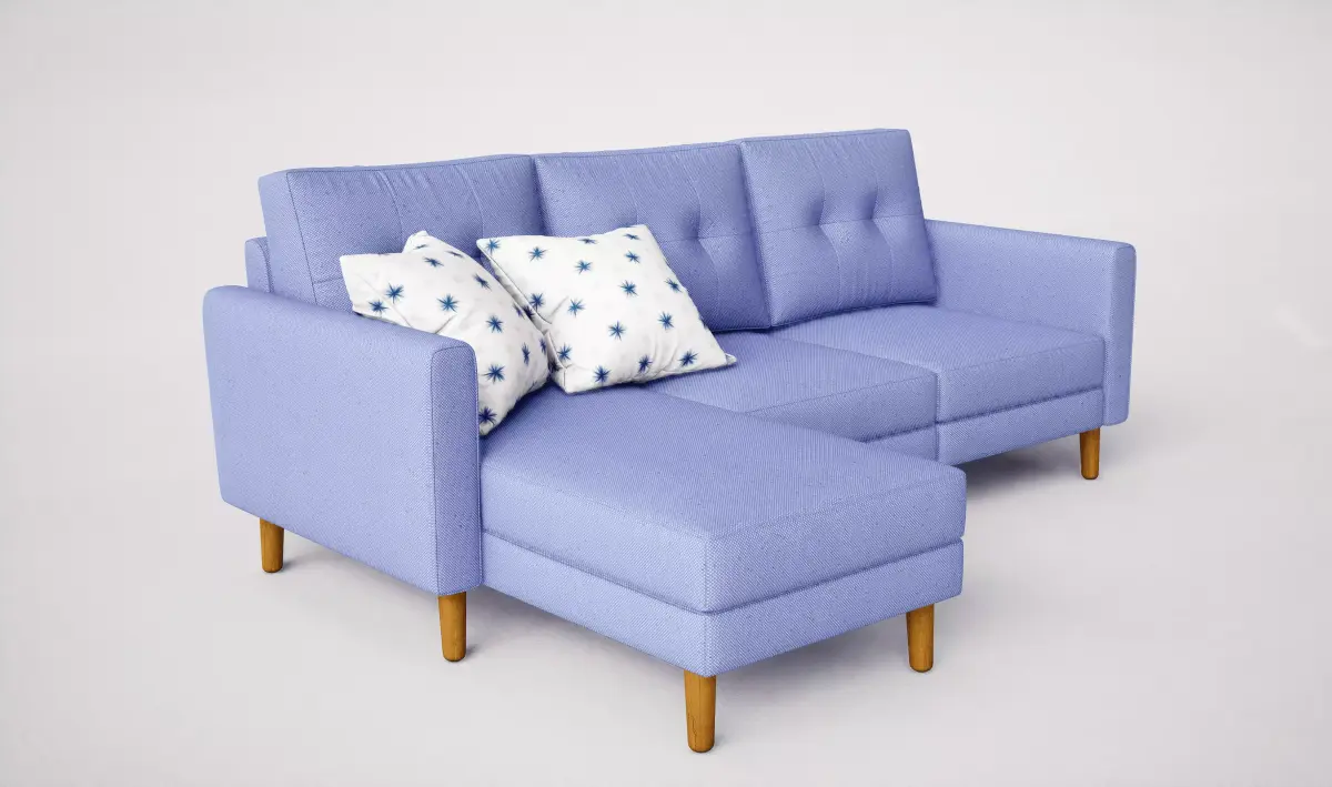 Burrow Nomad Chaise Sofa Free 3D model