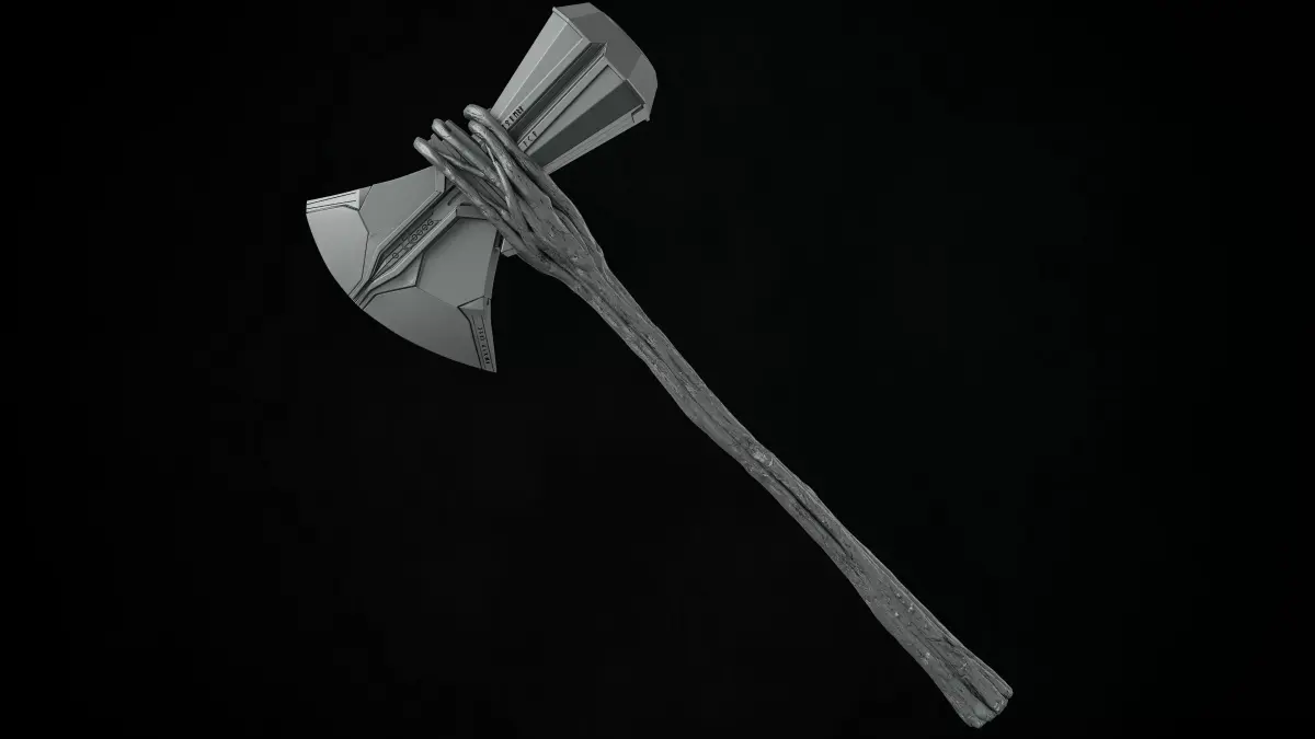 Storm Breaker  Avenger Endgame Thors Weapon 3D print model