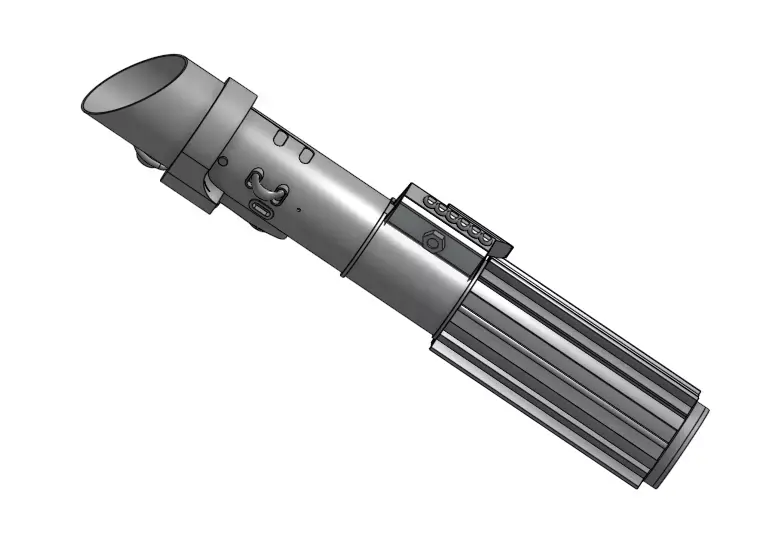 Darth Vaders Lightsaber to Scale 3D print model purchase