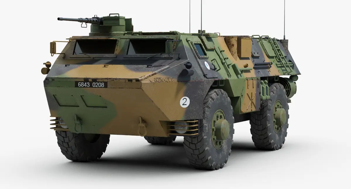VAB 4x4 APC 3D model