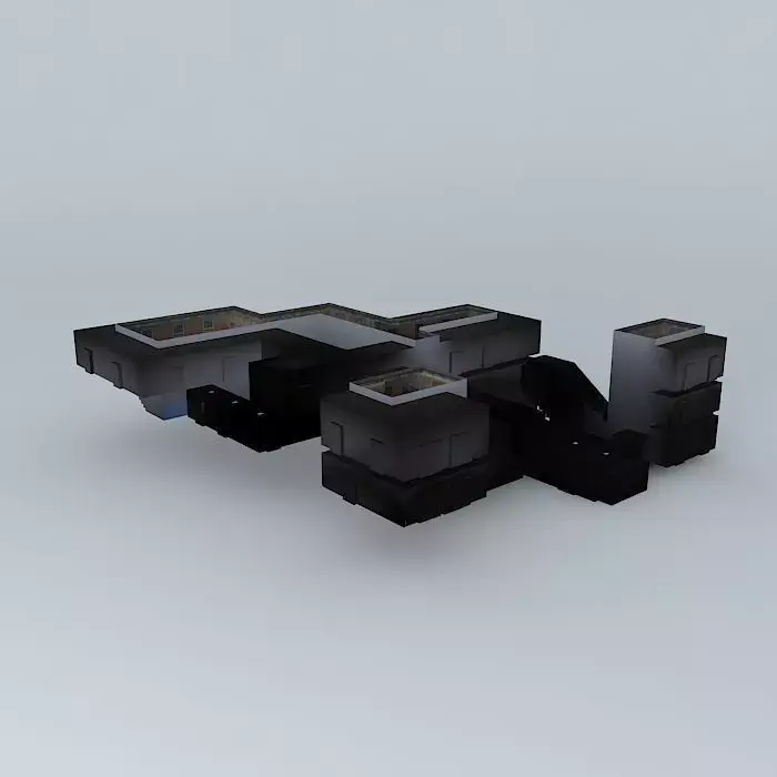 Patio map Free 3D model