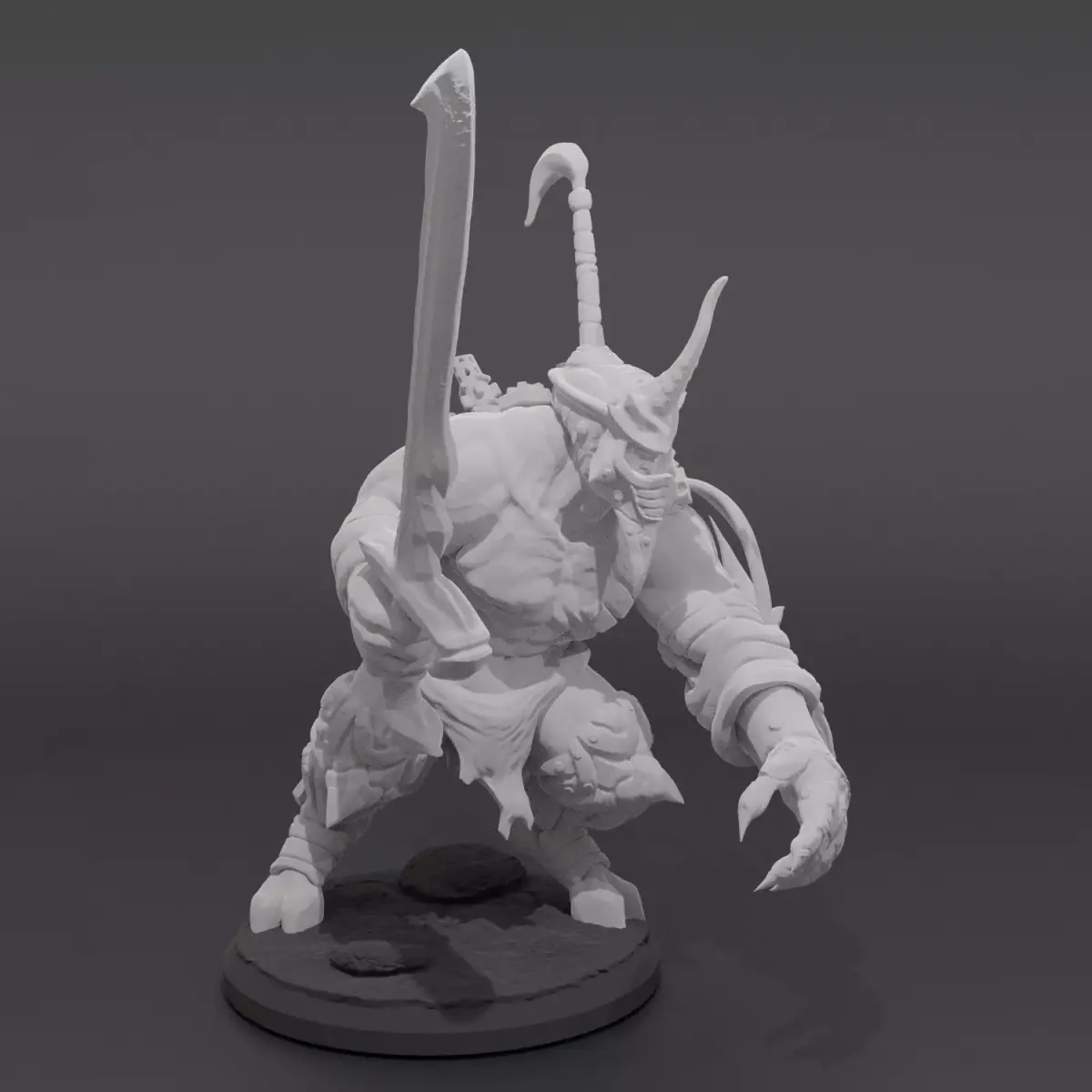 Steampunk Oni  3D print model