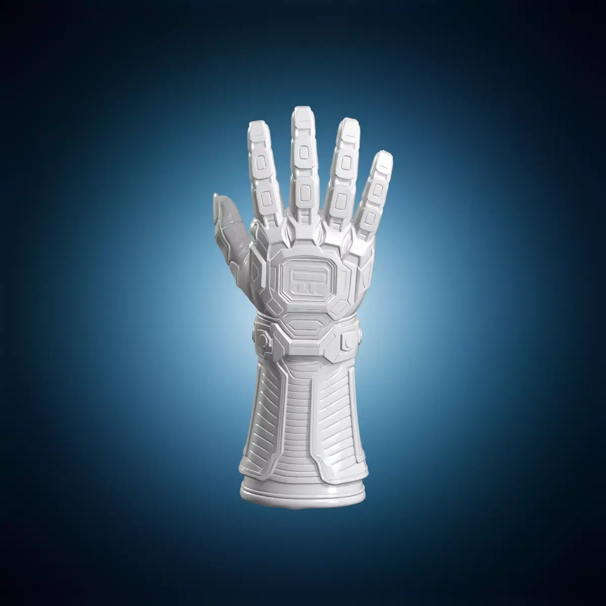Sci-Fi Gauntlet 3D Print Model 3D print model