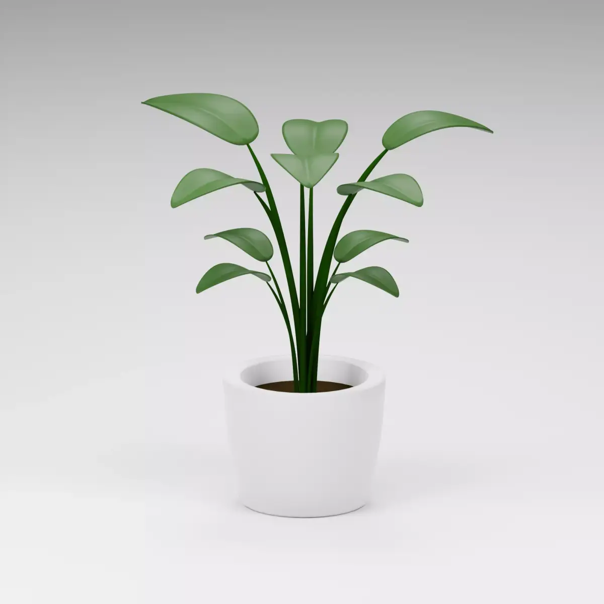 Potted Plant 3D model order