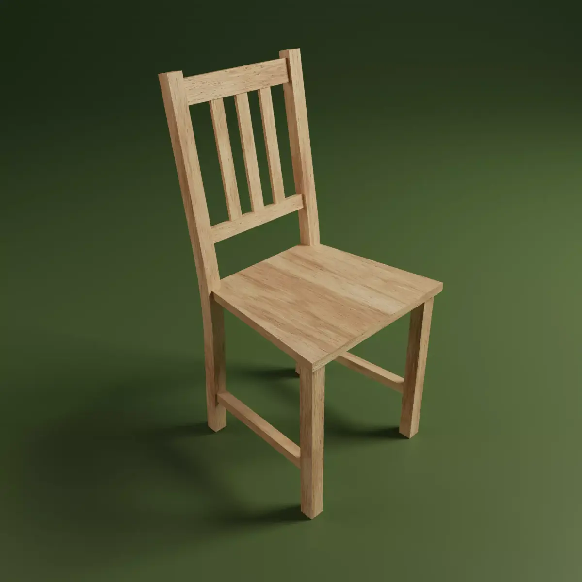 Chair Stefan Free low-poly 3D model