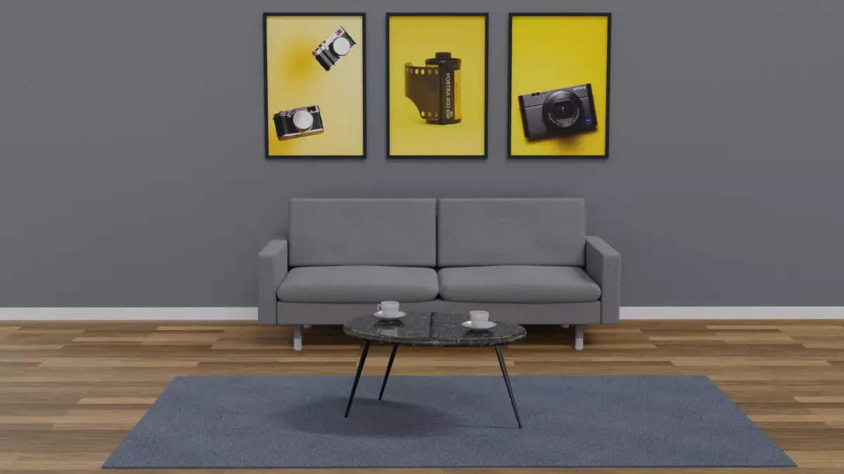 salon Free low-poly 3D model