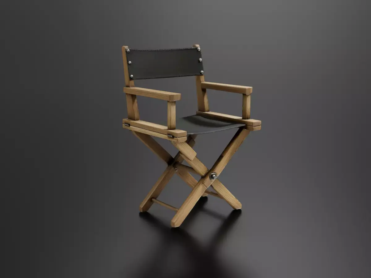 director chair 3D print model